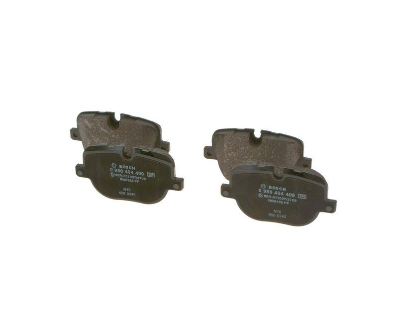 Kit de plaquettes de frein, frein à disque BOSCH 0 986 494 409