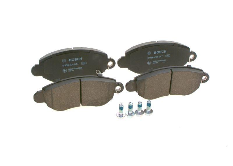 Kit de plaquettes de frein, frein à disque BOSCH 0 986 494 047