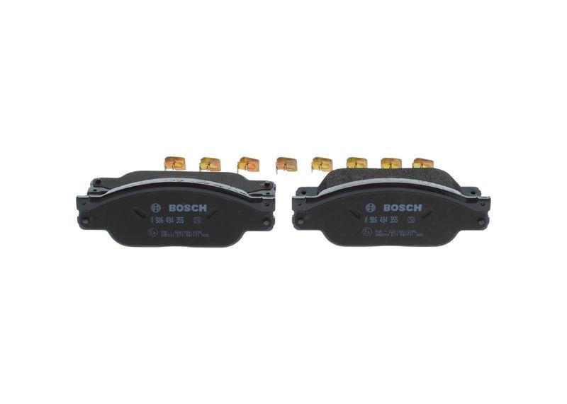 Kit de plaquettes de frein, frein à disque BOSCH 0986494355