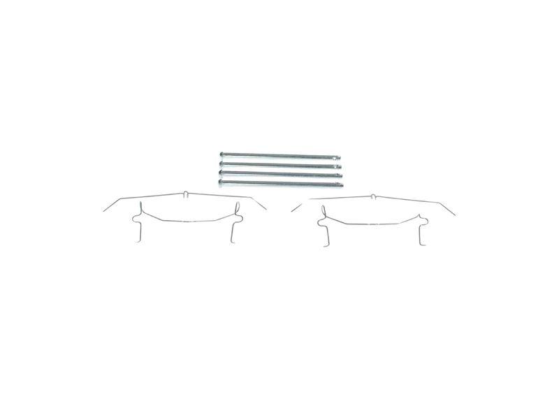 Kit d'accessoires, plaquette de frein à disque BOSCH 1987474821