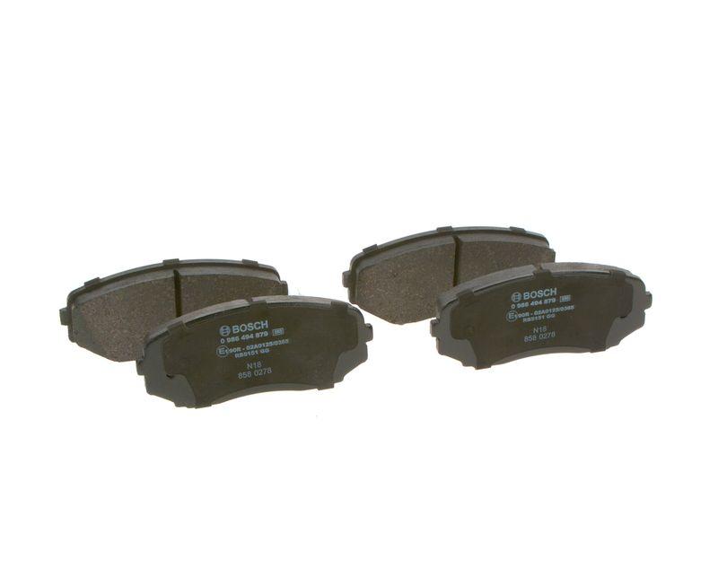 Kit de plaquettes de frein, frein à disque BOSCH 0 986 494 879