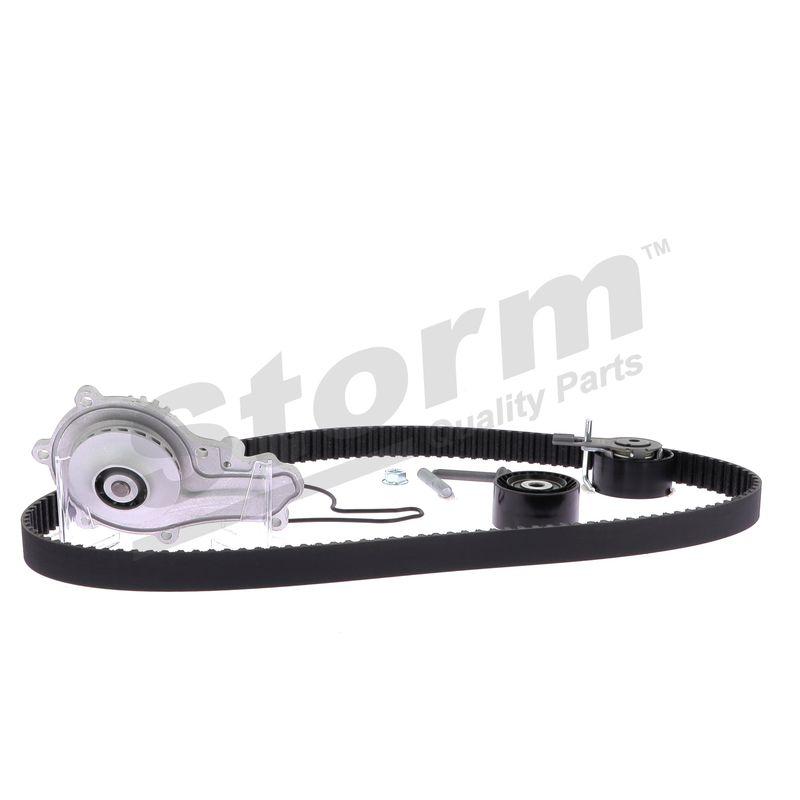 Pompe à eau + kit de courroie crantée STORM QUALITY PARTS 904487KP