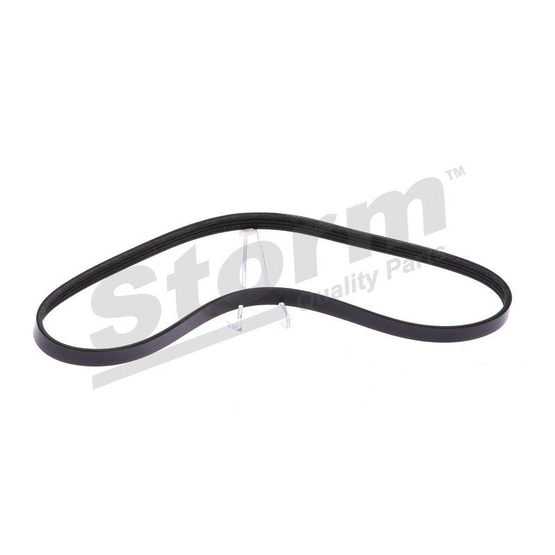 Courroie trapézoïdale à nervures STORM QUALITY PARTS STO4PK0855