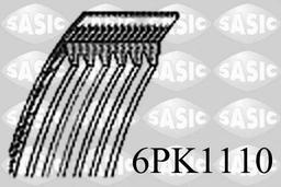 Courroie trapézoïdale à nervures SASIC 6PK1110