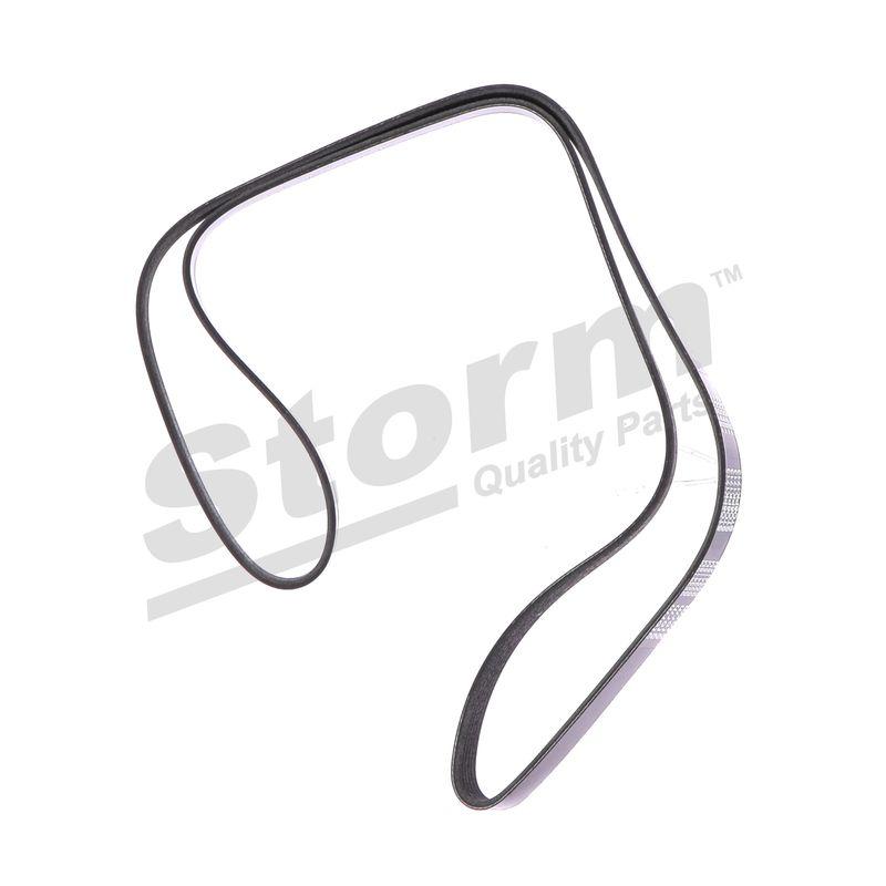 Courroie trapézoïdale à nervures STORM QUALITY PARTS STO6PK1713