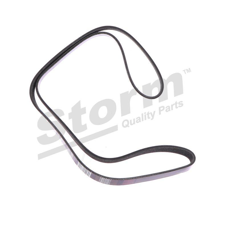 Courroie trapézoïdale à nervures STORM QUALITY PARTS STO6PK1513