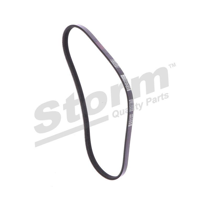 Courroie trapézoïdale à nervures STORM QUALITY PARTS STO4PK0698