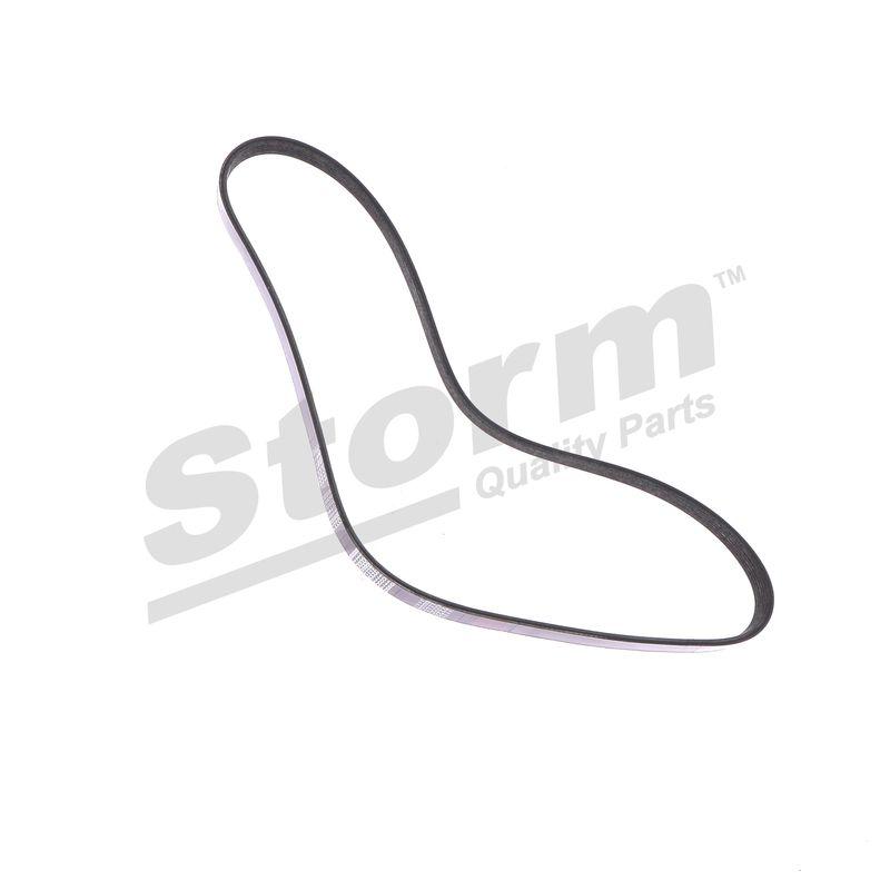 Courroie trapézoïdale à nervures STORM QUALITY PARTS STO6PK1019