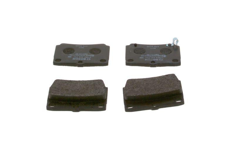 Kit de plaquettes de frein, frein à disque BOSCH 0986424711