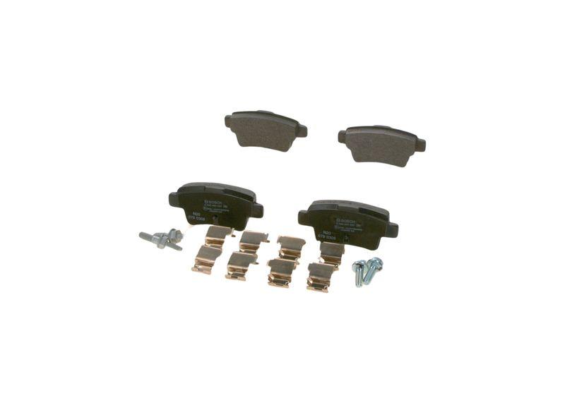 Kit de plaquettes de frein, frein à disque BOSCH 0 986 494 222