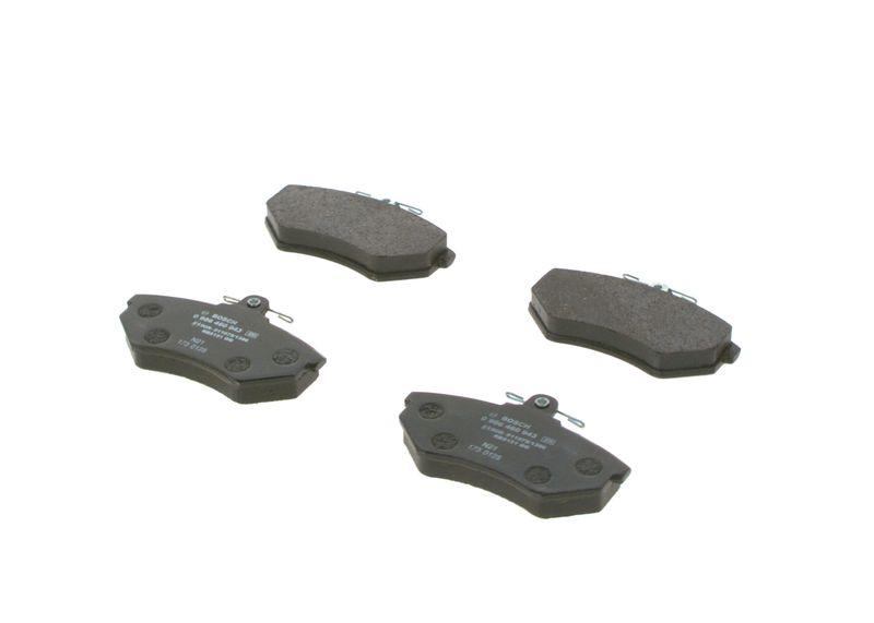 Kit de plaquettes de frein, frein à disque BOSCH 0 986 460 943