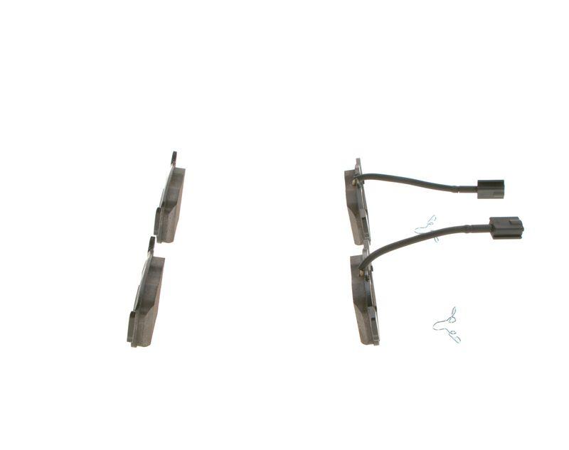Kit de plaquettes de frein, frein à disque BOSCH 0986424848