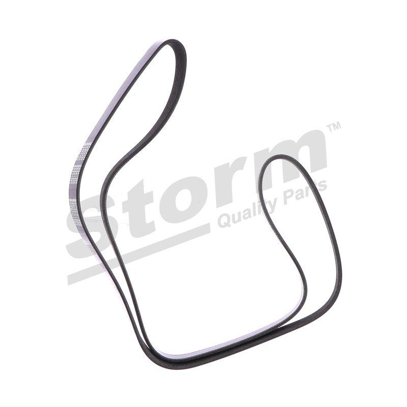 Courroie trapézoïdale à nervures STORM QUALITY PARTS STO6PK1688
