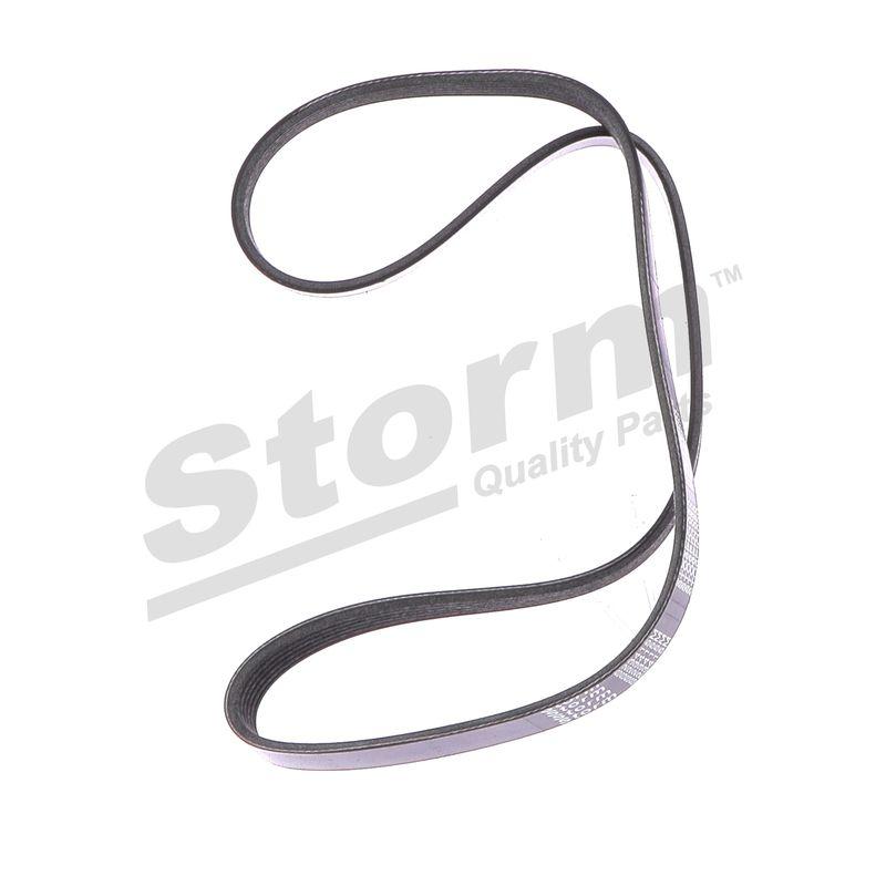Courroie trapézoïdale à nervures STORM QUALITY PARTS STO6PK1050