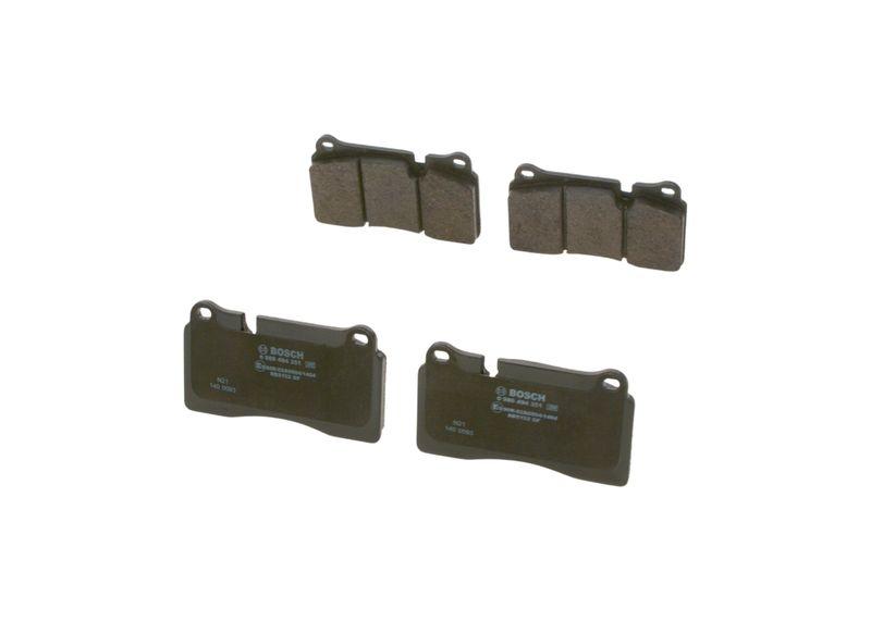 Kit de plaquettes de frein, frein à disque BOSCH 0 986 494 351