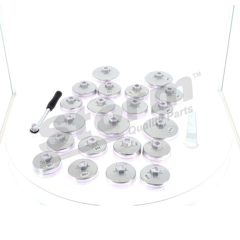 Kit clé coiffe pour filtre à huile STORM QUALITY PARTS 555509