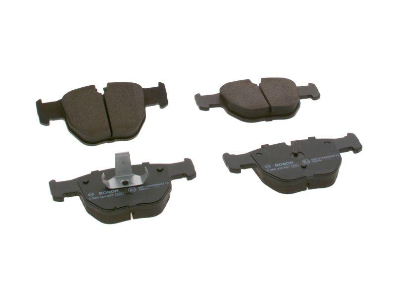 Kit de plaquettes de frein, frein à disque BOSCH 0 986 424 687