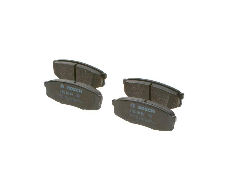 Kit de plaquettes de frein, frein à disque BOSCH 0 986 494 380