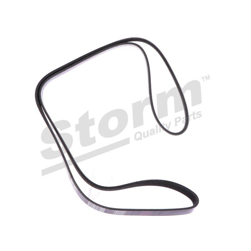 Courroie trapézoïdale à nervures STORM QUALITY PARTS STO6PK1663