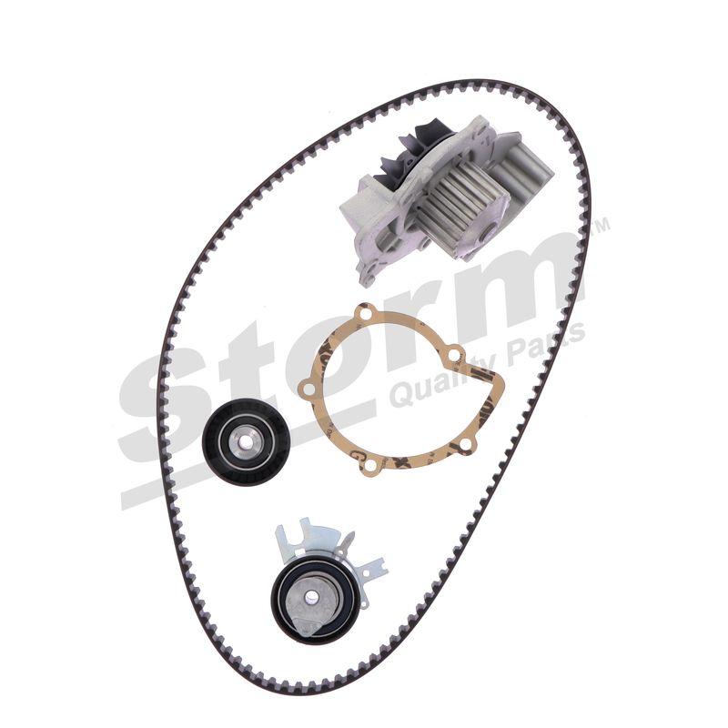Pompe à eau + kit de courroie crantée STORM QUALITY PARTS 904595KP