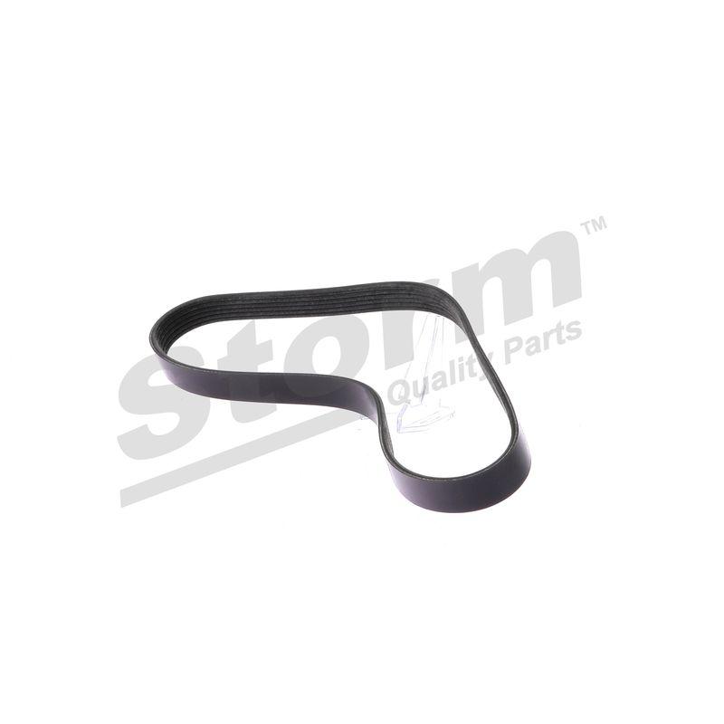 Courroie trapézoïdale à nervures STORM QUALITY PARTS STO6PK0900