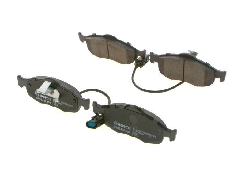 Kit de plaquettes de frein, frein à disque BOSCH 0 986 424 359