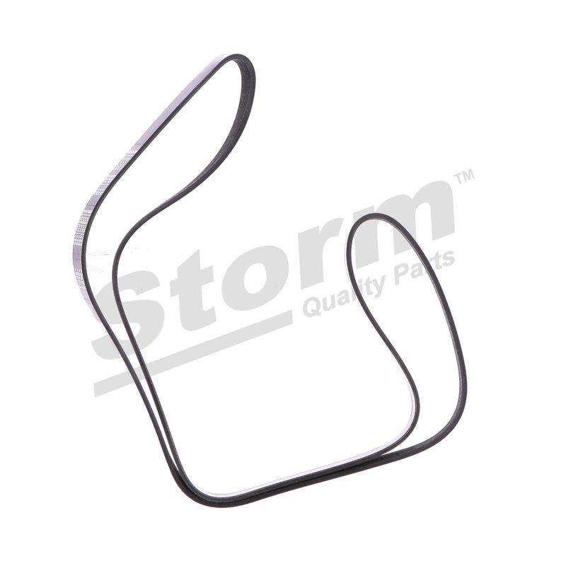 Courroie trapézoïdale à nervures STORM QUALITY PARTS STO6PK1792