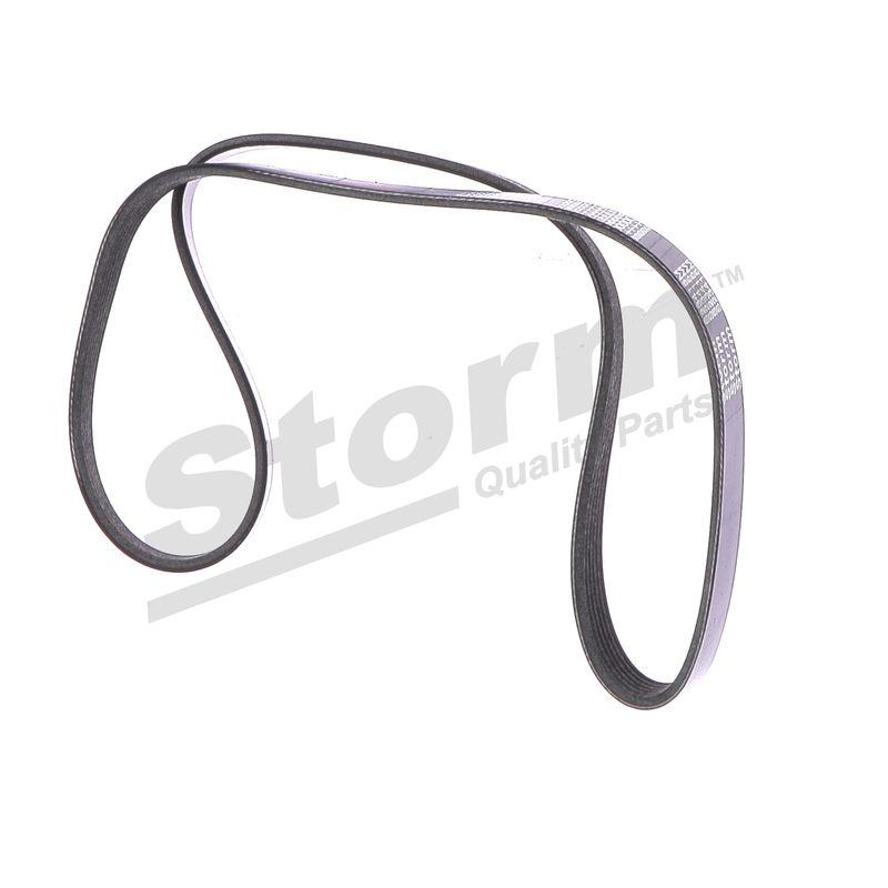 Courroie trapézoïdale à nervures STORM QUALITY PARTS STO6PK1050