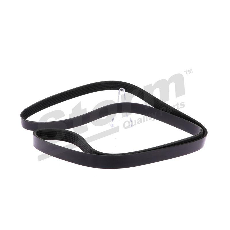 Courroie trapézoïdale à nervures STORM QUALITY PARTS STO6PK1750