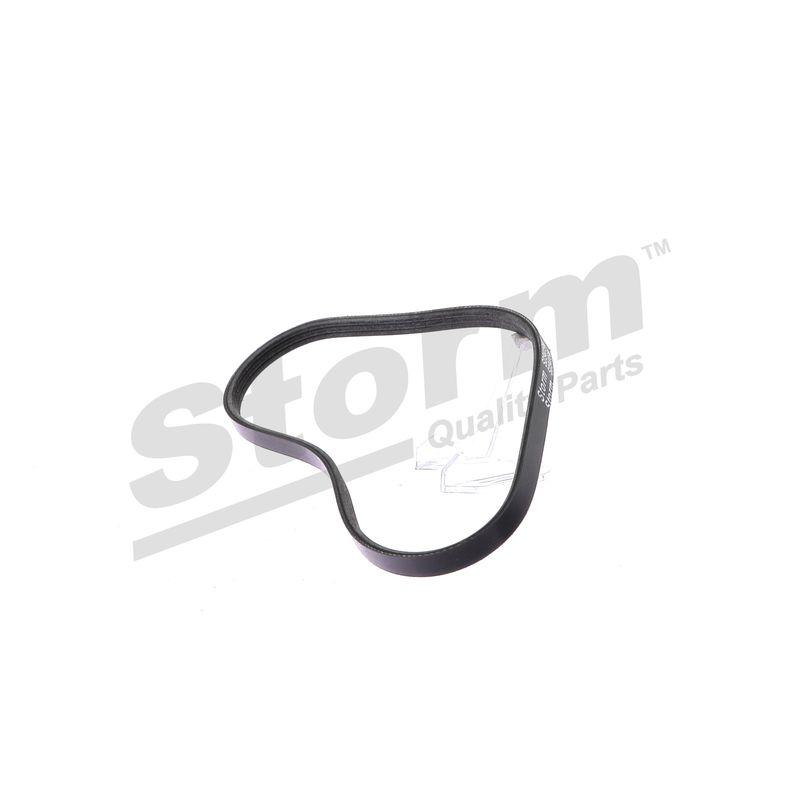 Courroie trapézoïdale à nervures STORM QUALITY PARTS STO3PK0750