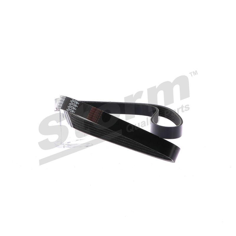 Courroie trapézoïdale à nervures STORM QUALITY PARTS STO6PK1513