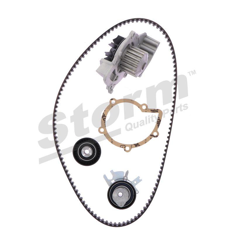 Pompe à eau + kit de courroie crantée STORM QUALITY PARTS 904595KP