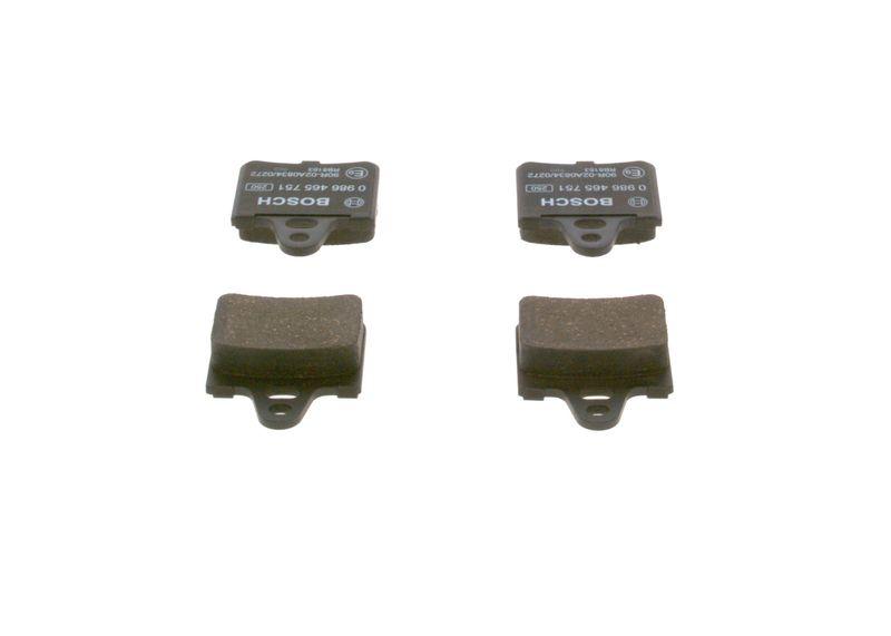 Kit de plaquettes de frein, frein à disque BOSCH 0 986 465 751