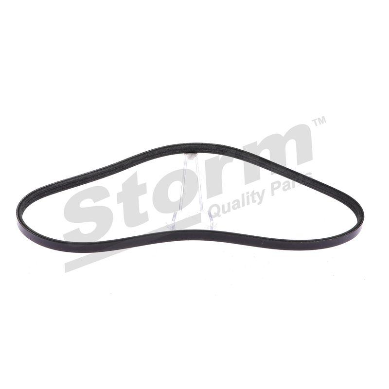 Courroie trapézoïdale à nervures STORM QUALITY PARTS STO3PK0750