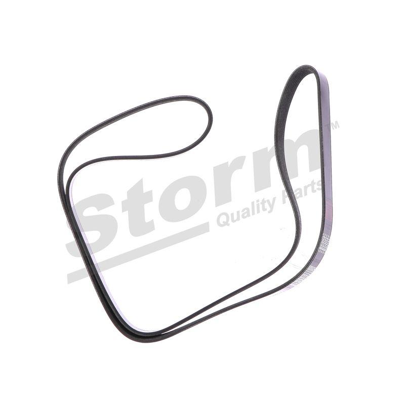 Courroie trapézoïdale à nervures STORM QUALITY PARTS STO6PK1700