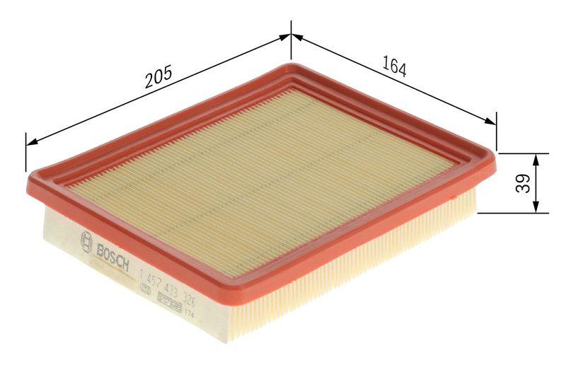 Filtre à air BOSCH 1457433326