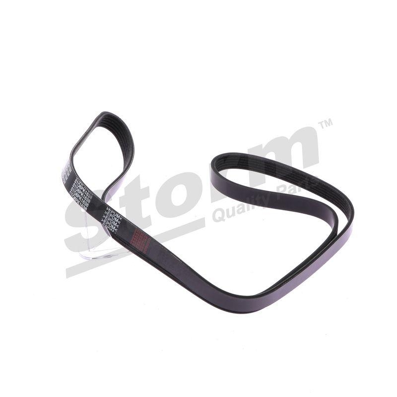 Courroie trapézoïdale à nervures STORM QUALITY PARTS STO6PK1638