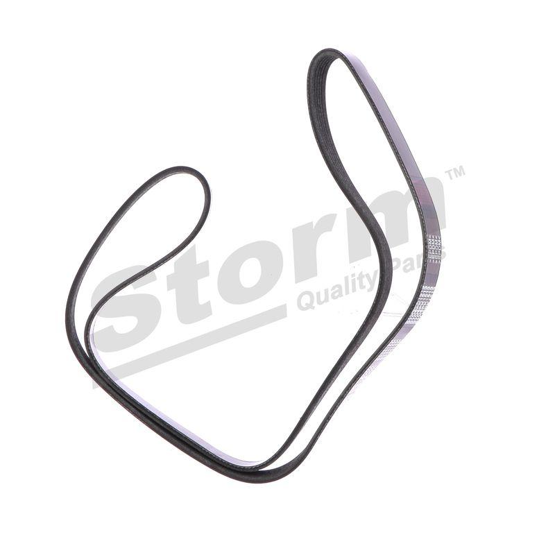 Courroie trapézoïdale à nervures STORM QUALITY PARTS STO6PK1513