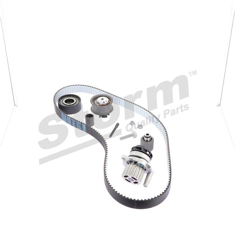 Pompe à eau + kit de courroie crantée STORM QUALITY PARTS 5550791KP