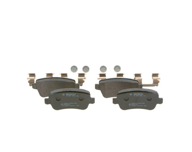 Kit de plaquettes de frein, frein à disque BOSCH 0986494126