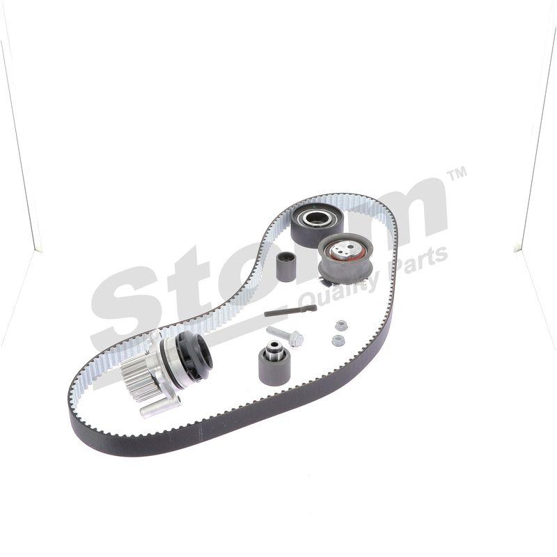 Pompe à eau + kit de courroie crantée STORM QUALITY PARTS 5550791KP