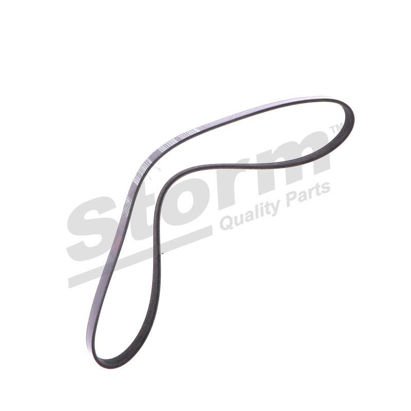 Courroie trapézoïdale à nervures STORM QUALITY PARTS STO6PK1038