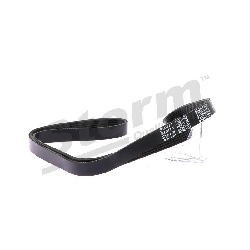 Courroie trapézoïdale à nervures STORM QUALITY PARTS STO6PK1613