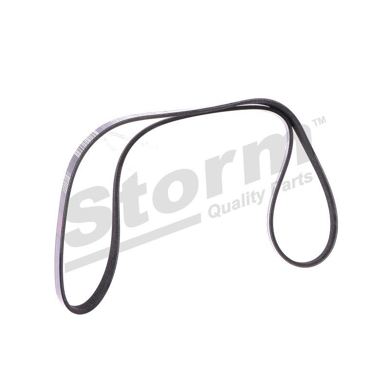 Courroie trapézoïdale à nervures STORM QUALITY PARTS STO5PK1138