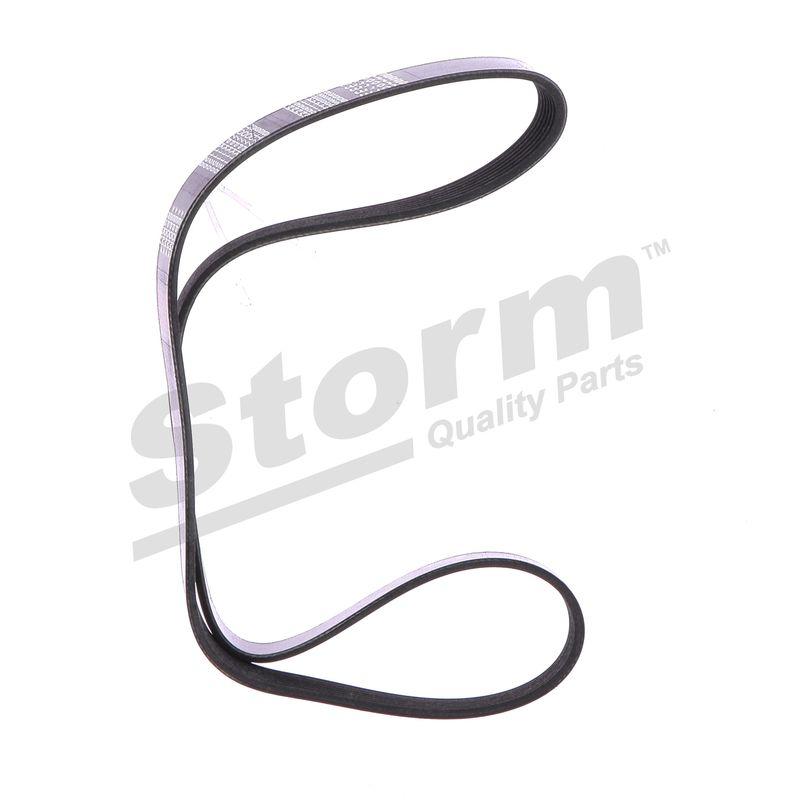 Courroie trapézoïdale à nervures STORM QUALITY PARTS STO7PK1125
