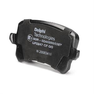 Kit de plaquettes de frein, frein à disque DELPHI LP3247