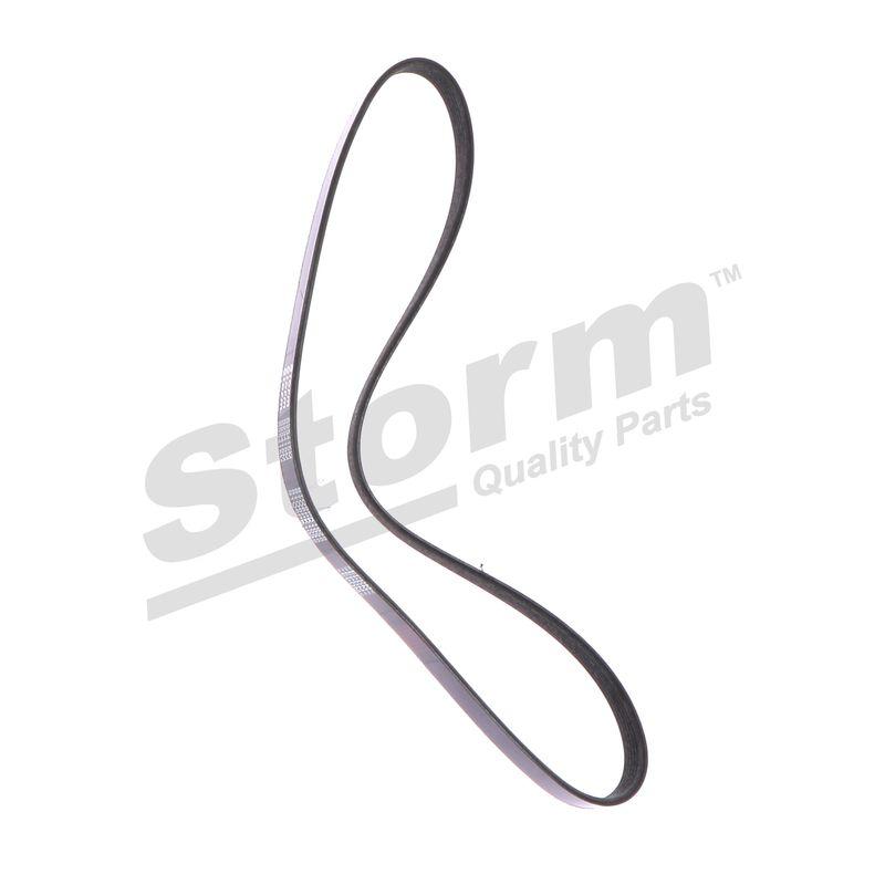 Courroie trapézoïdale à nervures STORM QUALITY PARTS STO6PK1038