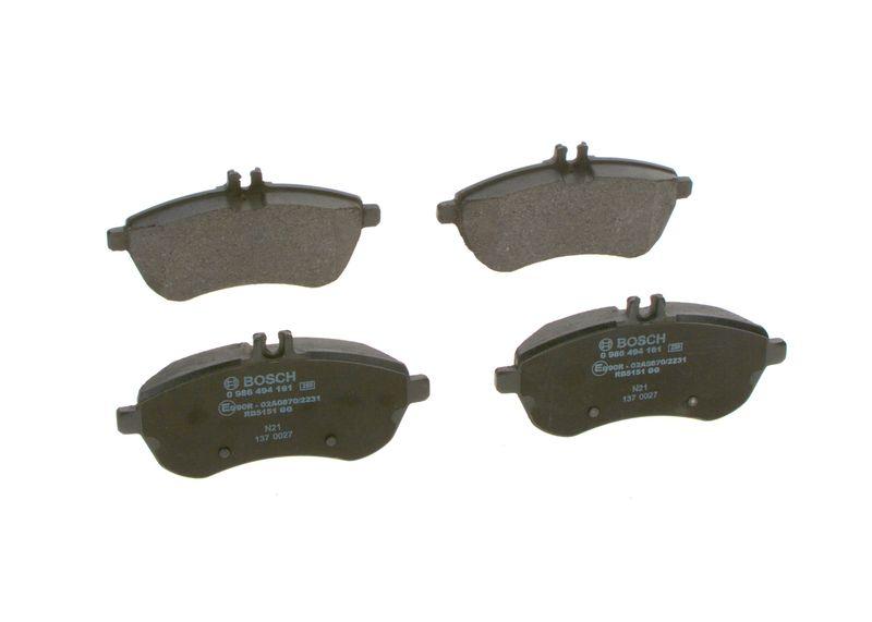 Kit de plaquettes de frein, frein à disque BOSCH 0 986 494 161