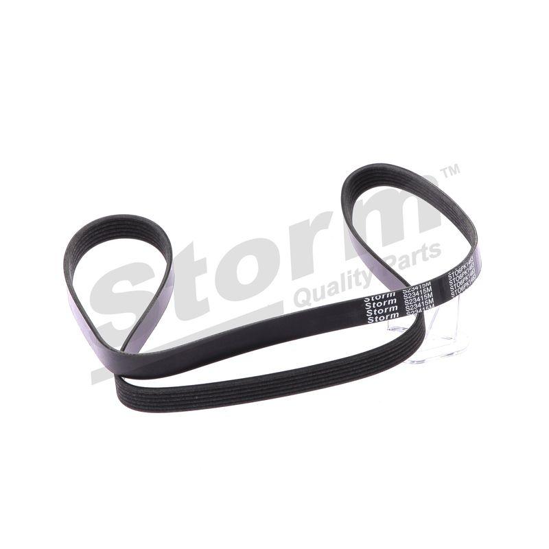 Courroie trapézoïdale à nervures STORM QUALITY PARTS STO6PK1463