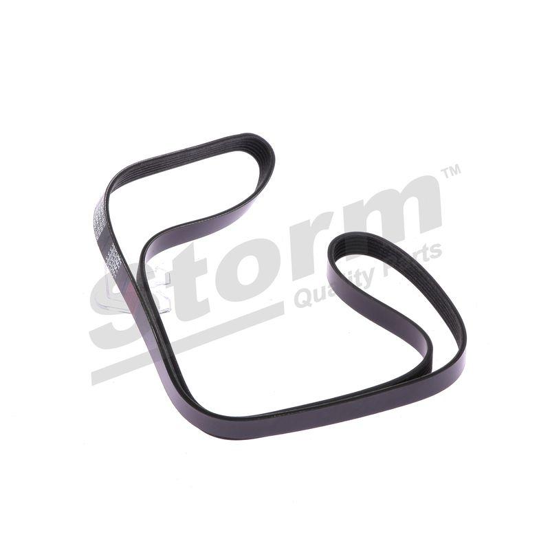 Courroie trapézoïdale à nervures STORM QUALITY PARTS STO6PK1638